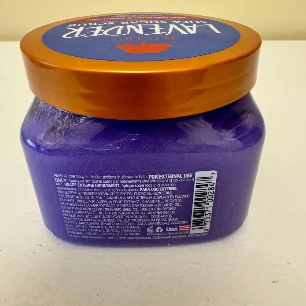 Tree Hut Body Scrub Lavender Shea Butter Lavender & Vanilla 18 Oz